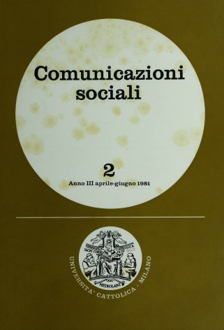COMUNICAZIONI SOCIALI - 1981 - 2