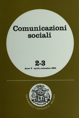 COMUNICAZIONI SOCIALI - 1983 - 2-3