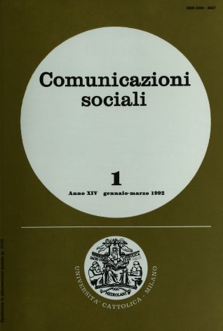 COMUNICAZIONI SOCIALI - 1992 - 1